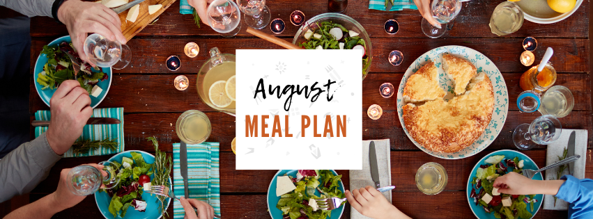 August Meal Plan