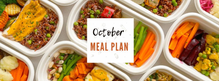 October Meal Plan