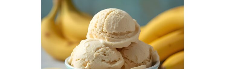 Lactose-Free Banana Ice Cream