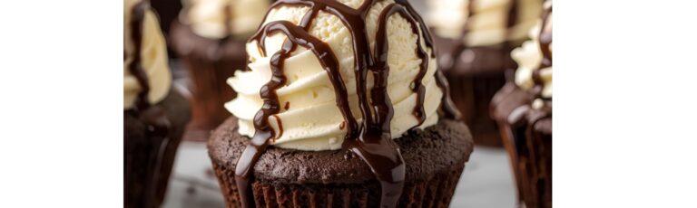 Brownie Sundae Cupcakes