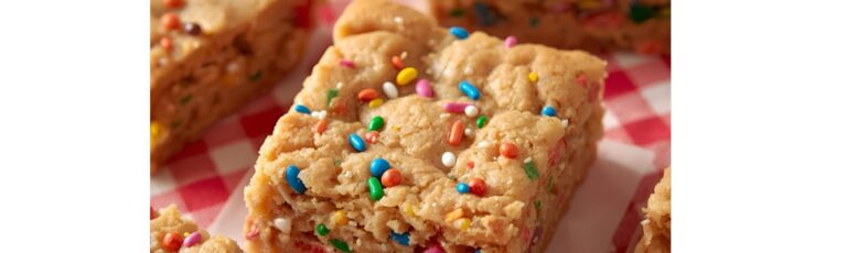 Funfetti Cookie Bars