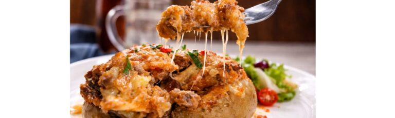 Stuffed Spuds with Mince