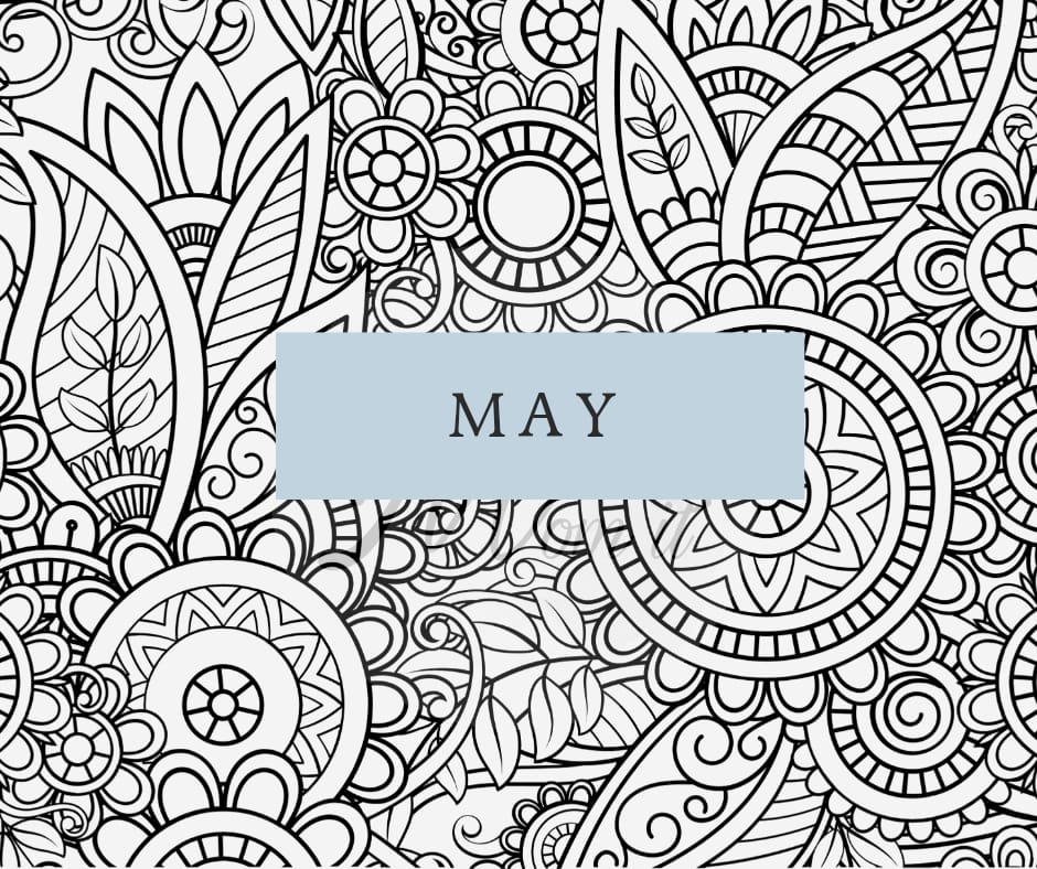 Downloadable May Monthly Meal Planner ( Freebie )