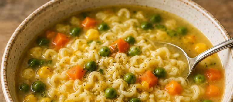 Vegetable & Noodle Soup