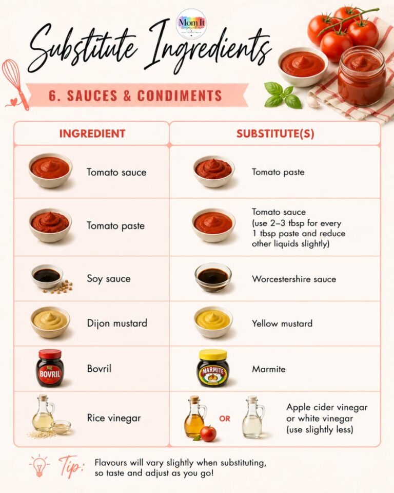 Ingredient Substitutions: Smart Sauce & Condiment Swaps for Every Kitchen