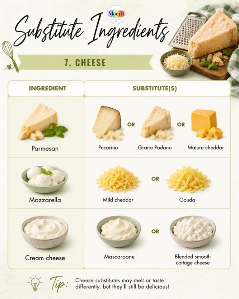 Ingredient Substitutions: Cheese Swaps Every Home Cook Should Know