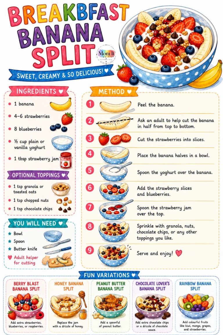 Breakfast Banana Split: A Fun and Nutritious Start to the Day