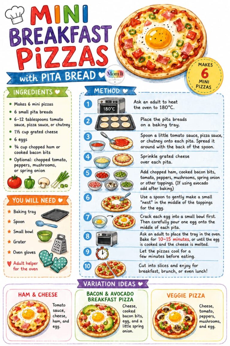 Mini Breakfast Pizzas: A Fun Recipe Kids Will Love