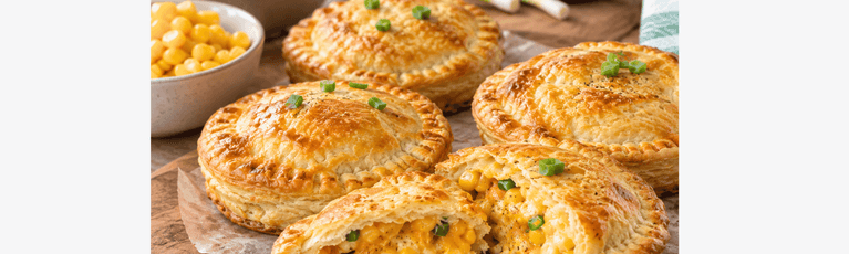 Corn and cheese pie