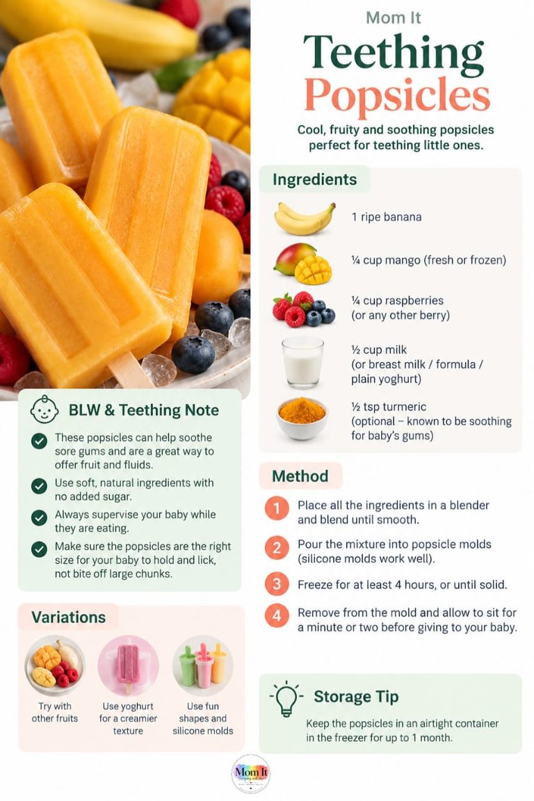 Mom It – Teething Popsicles